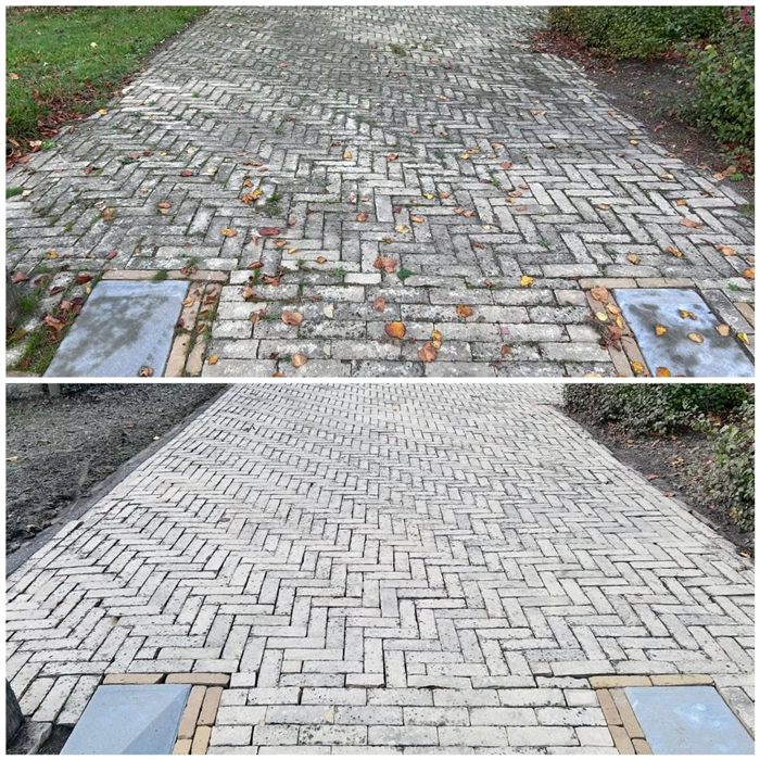 bestrating reinigen