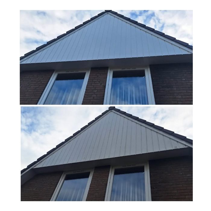 gevelbekleding reinigen