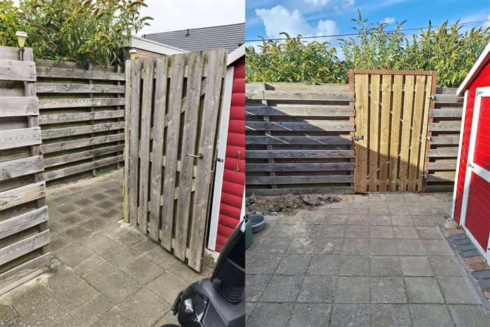 schuttingdeur verbreden